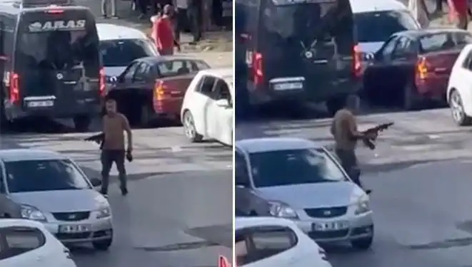 Başakşehir'de Pompalı Tüfekle Sokaklara Çıkan Adam Herkesi Korkuttu