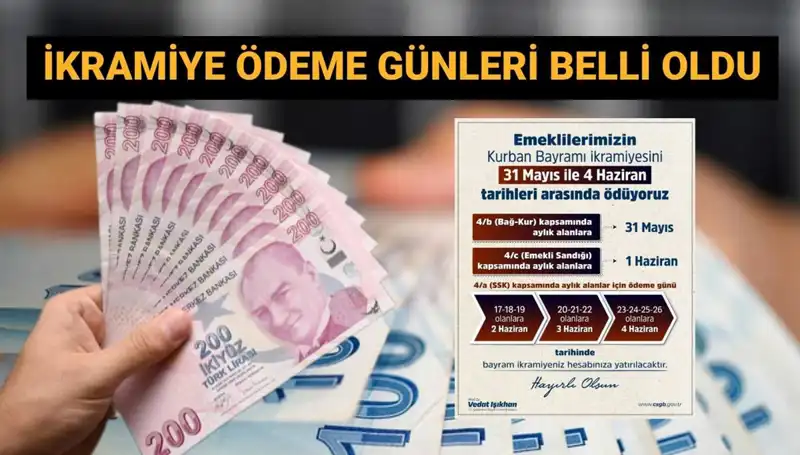 Emekli Bayram İkramiyeleri için Tarih Belli Oldu: 4 Bin TL Nasıl Yatacak?