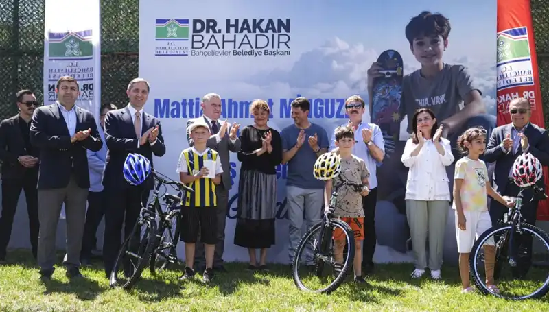 Bahçelievler'de Gençlerin Yeni Buluşma Noktası: Mattia Ahmet Minguzzi Skate Parkı Açıldı!