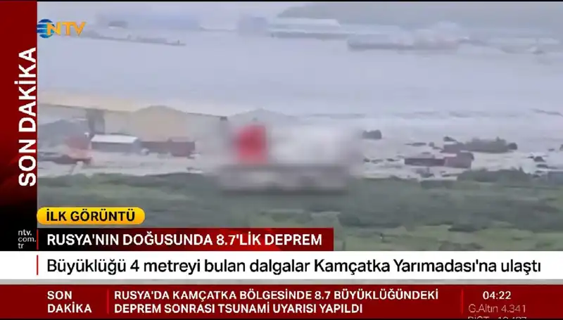 Kamçatka Kıyılarında Tsunami Alarmı: İlk Dalgalar Vurdu, Neler Oluyor?