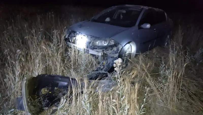 Burdur’da Dehşet Anları: Tarlaya Uçan Otomobil Kazası 2 Yaralı!