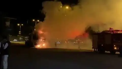 Zonguldak'ta Seyir Halindeki TIR Kıskacı: Alevler İçinde Kaldı!