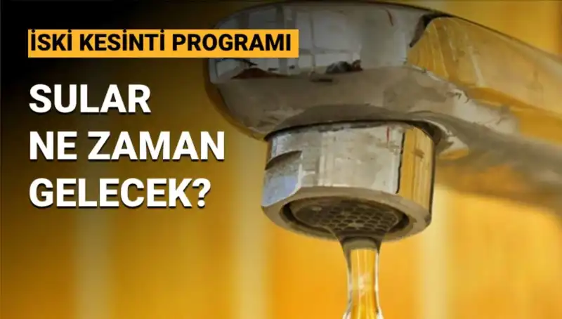 İSKİ Su Kesintisi 14 Mayıs Programı: Üsküdar ve Ümraniye'deki Etkiler
