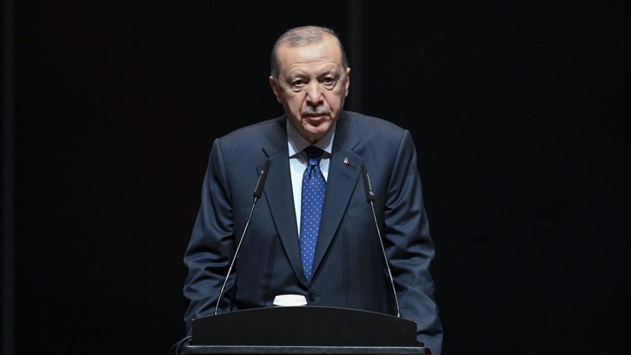 Cumhurbaşkanı Erdoğan: Filistin Devleti için sabırla mücadele edeceğiz