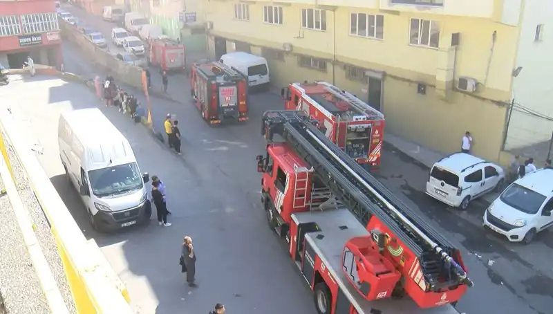 İstanbul'da Tekstil Atölyesinde Çıkan Yangın Korkuttu: Olayın Ayrıntıları