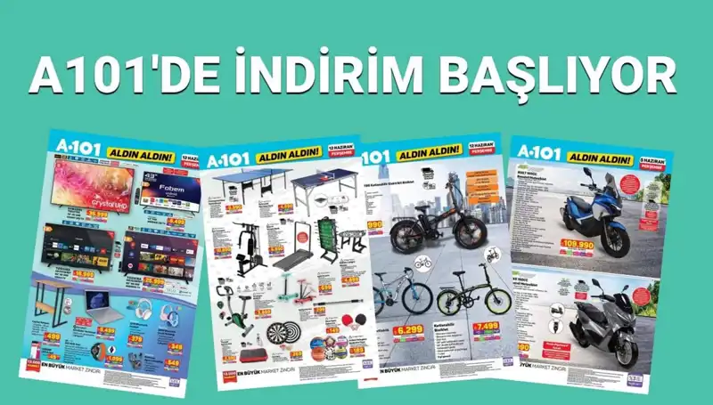 A101 Market, 12 Haziran 2025 Aktüel Kataloğunda Hangi Ürünler Var?