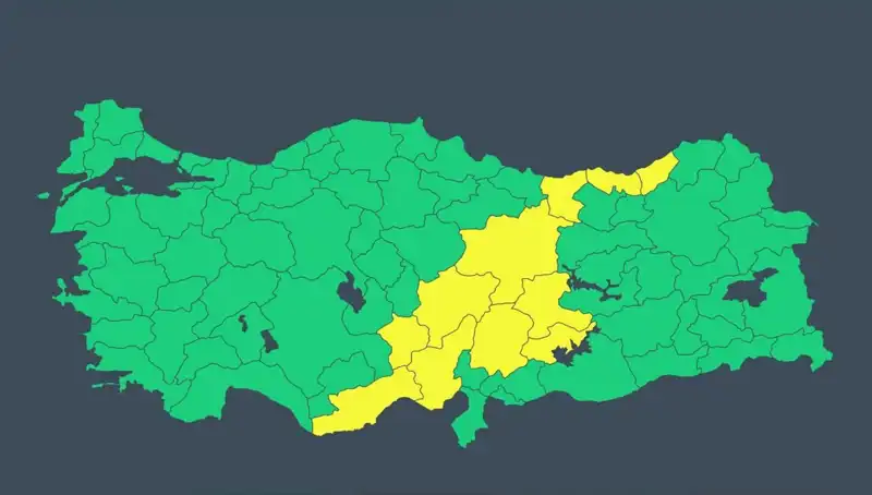 11 İl İçin Sağanak ve Fırtına Uyarısı: Hava Koşullarına Dikkat!