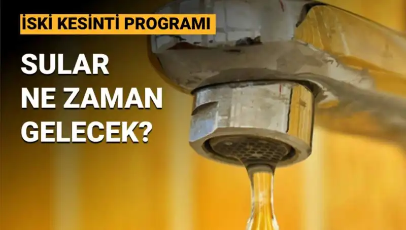 İstanbul Su Kesintisi Programı Açıklandı: Maltepe, Gaziosmanpaşa ve Sarıyer'de Sular Ne Zaman Gelecek?