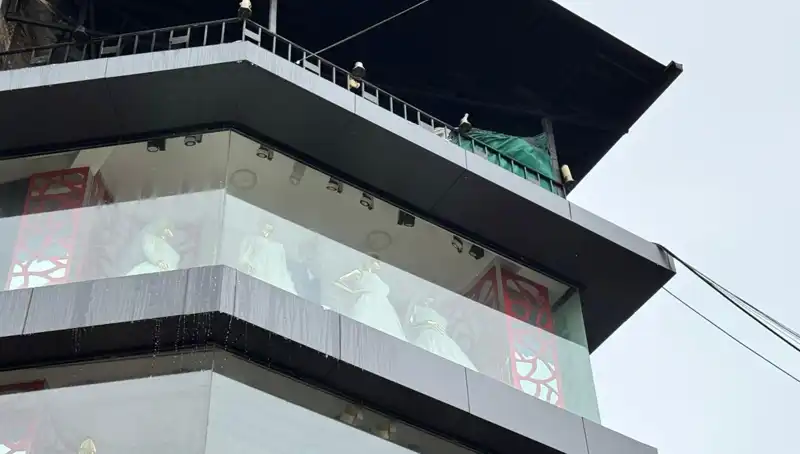 Giyim Mağazasındaki Korkunç Yangın: Panik ve Kaos Anları